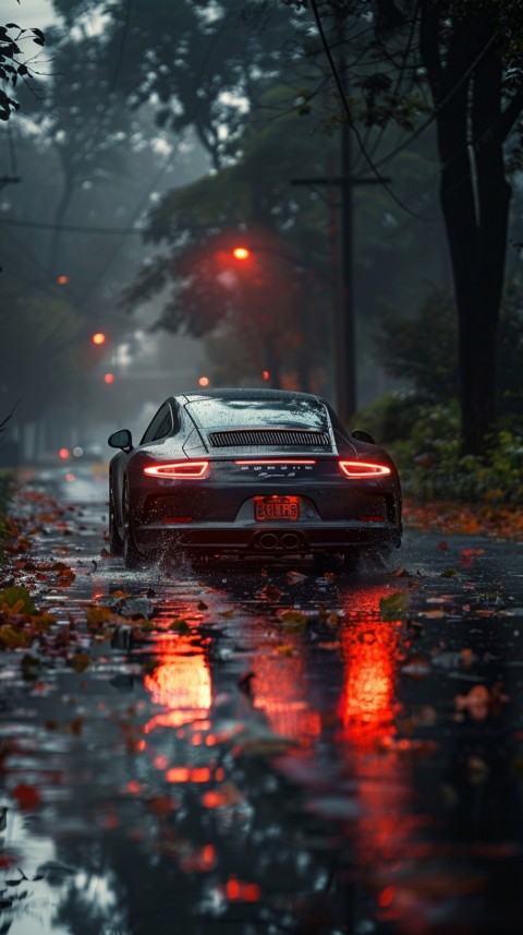 Porsche Car Aesthetic Wallpaper Background Mobile (866)