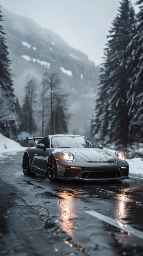 Porsche Car Aesthetic Wallpaper Background Mobile (973)