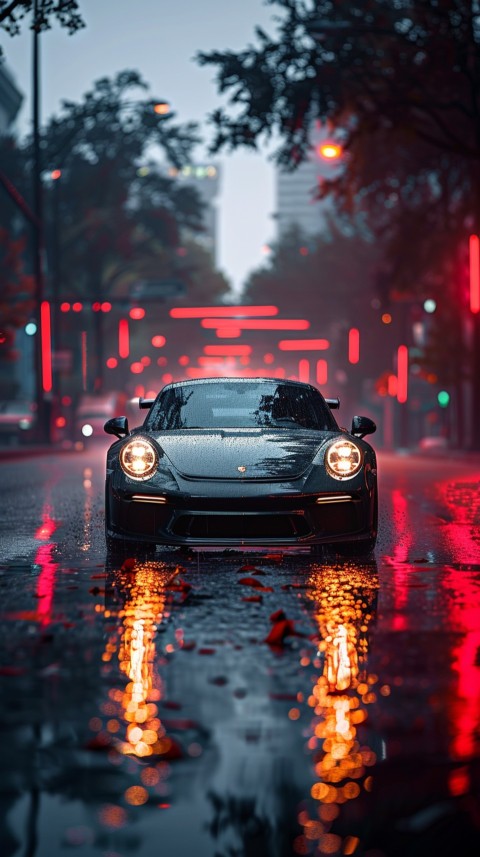 Porsche Car Aesthetic Wallpaper Background Mobile (991)