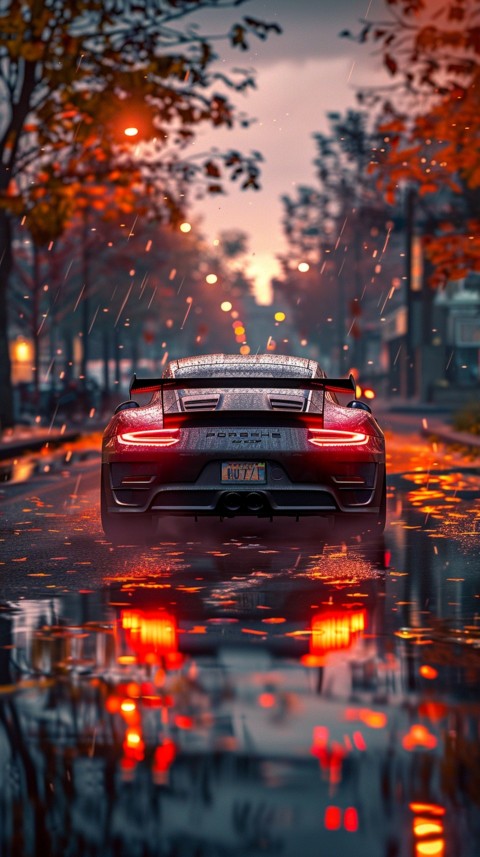 Porsche Car Aesthetic Wallpaper Background Mobile (1014)