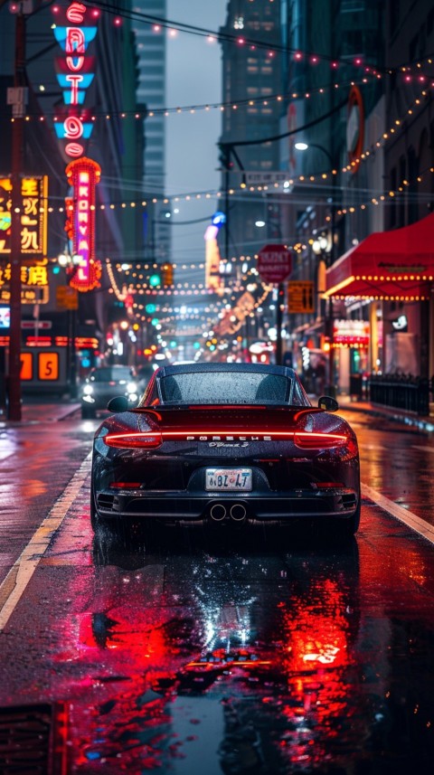 Porsche Car Aesthetic Wallpaper Background Mobile (1125)