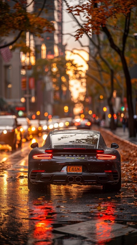 Porsche Car Aesthetic Wallpaper Background Mobile (1101)