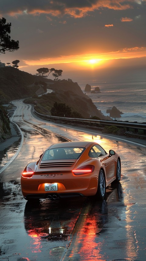 Porsche Car Aesthetic Wallpaper Background Mobile (1209)