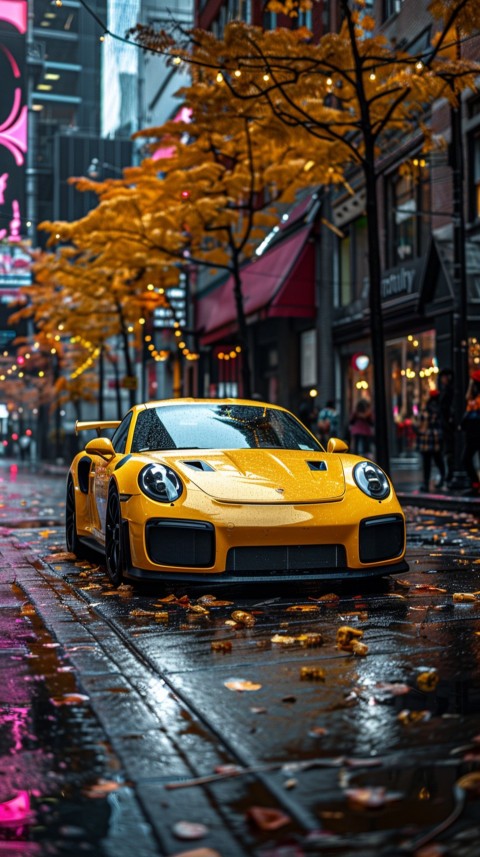 Porsche Car Aesthetic Wallpaper Background Mobile (1424)