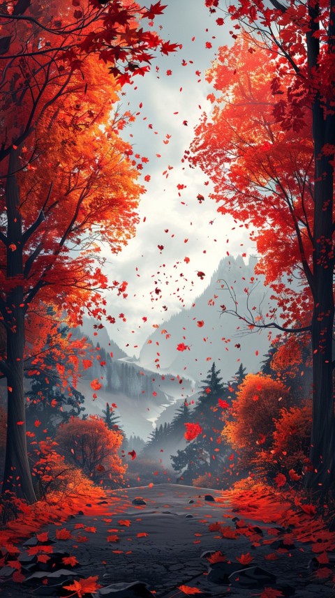 Autumn Aesthetics Vibes Fall Season Leaves and Nature Landscapes (170)