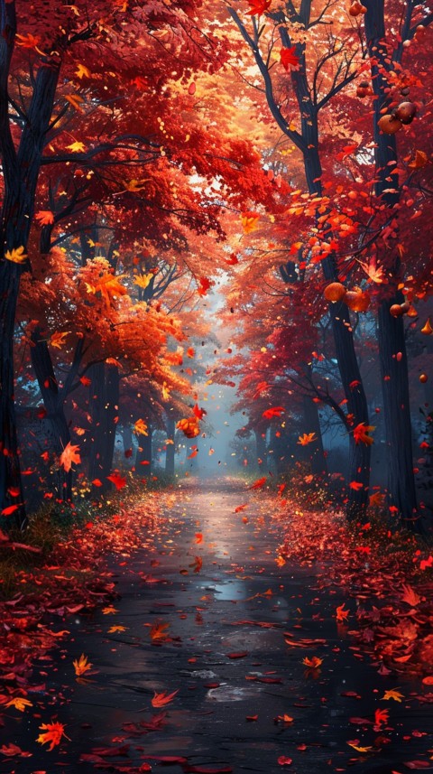 Autumn Aesthetics Vibes Fall Season Leaves and Nature Landscapes (343)