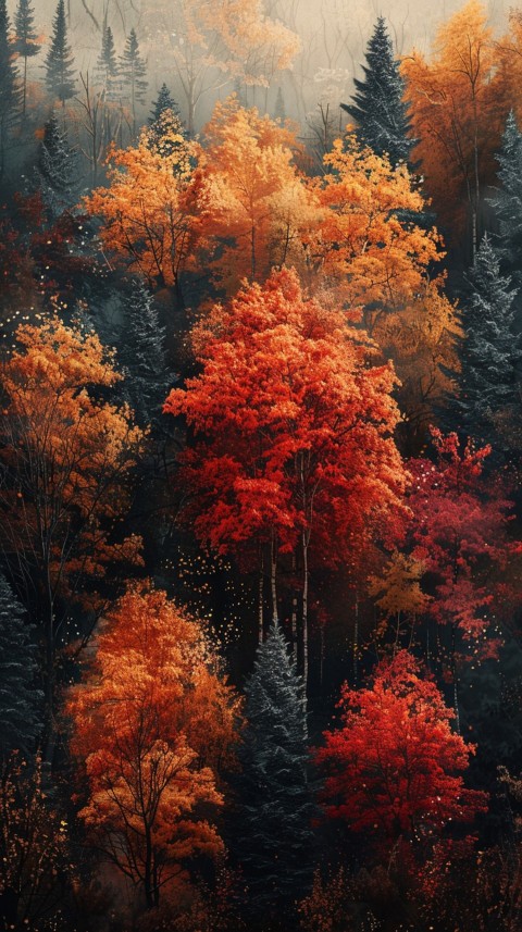 Autumn Aesthetics Vibes Fall Season Leaves and Nature Landscapes (418)