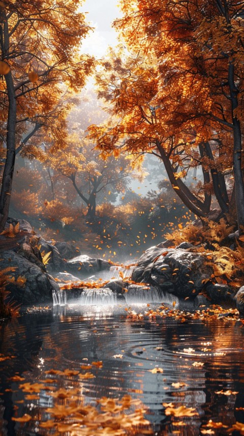 Autumn Aesthetics Vibes Fall Season Leaves and Nature Landscapes (423)