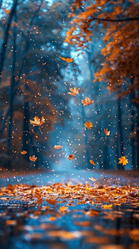 Autumn Aesthetics Vibes Fall Season Leaves and Nature Landscapes (452)