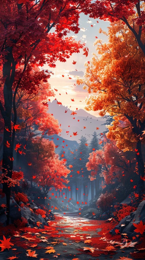 Autumn Aesthetics Vibes Fall Season Leaves and Nature Landscapes (484)