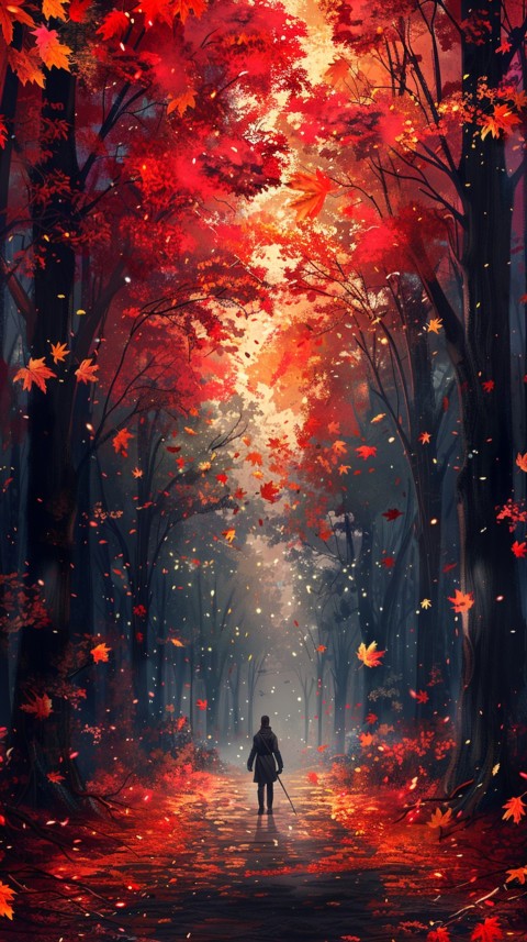 Autumn Aesthetics Vibes Fall Season Leaves and Nature Landscapes (523)