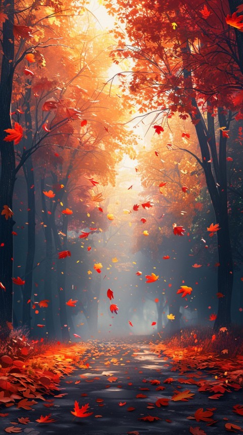 Autumn Aesthetics Vibes Fall Season Leaves and Nature Landscapes (551)