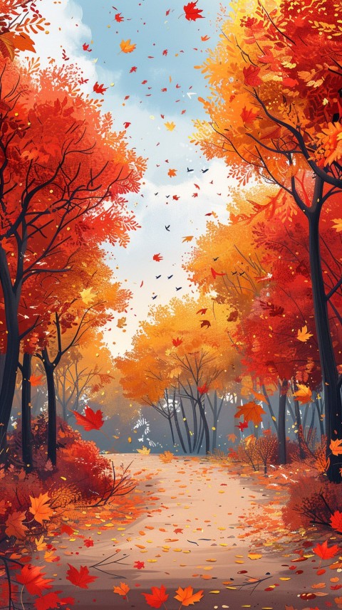 Autumn Aesthetics Vibes Fall Season Leaves and Nature Landscapes (558)