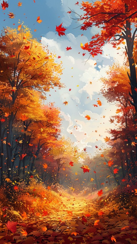 Autumn Aesthetics Vibes Fall Season Leaves and Nature Landscapes (545)