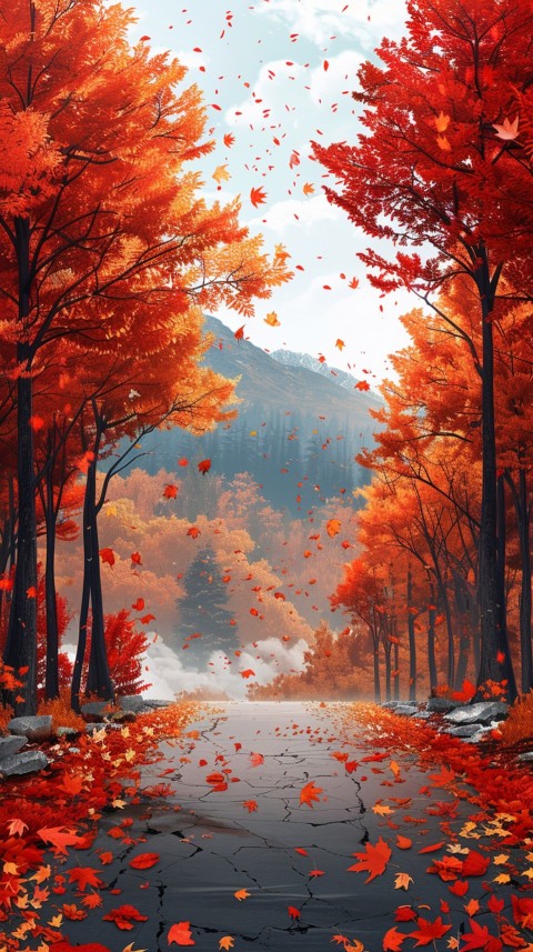 Autumn Aesthetics Vibes Fall Season Leaves and Nature Landscapes (596)