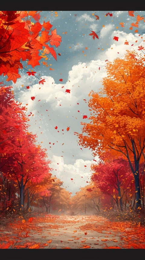 Autumn Aesthetics Vibes Fall Season Leaves and Nature Landscapes (607)