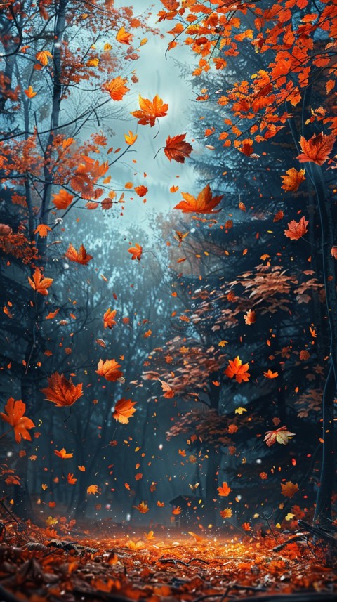 Autumn Aesthetics Vibes Fall Season Leaves and Nature Landscapes (654)