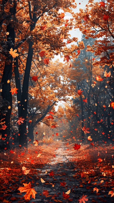 Autumn Aesthetics Vibes Fall Season Leaves and Nature Landscapes (633)