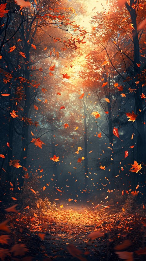 Autumn Aesthetics Vibes Fall Season Leaves and Nature Landscapes (675)