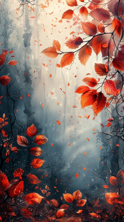 Autumn Aesthetics Vibes Fall Season Leaves and Nature Landscapes (683)