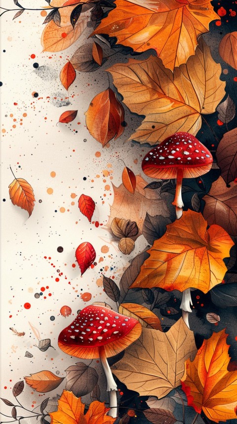 Autumn Aesthetics Vibes Fall Season Leaves and Nature Landscapes (685)