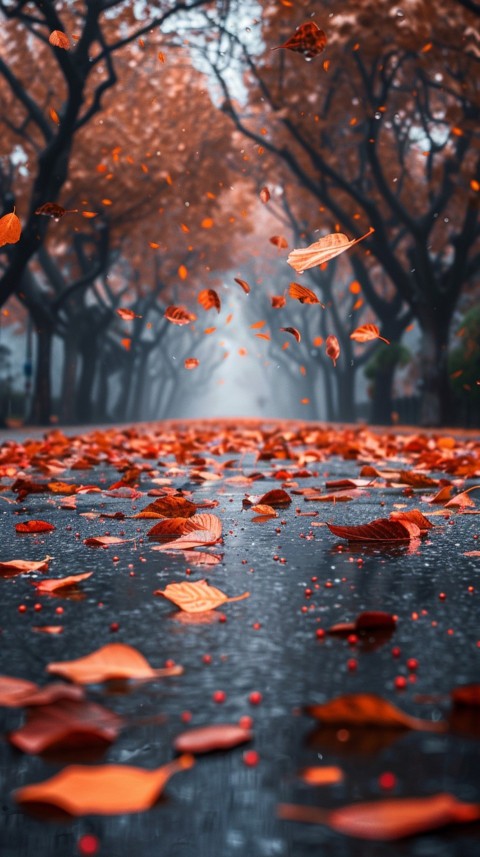 Autumn Aesthetics Vibes Fall Season Leaves and Nature Landscapes (705)