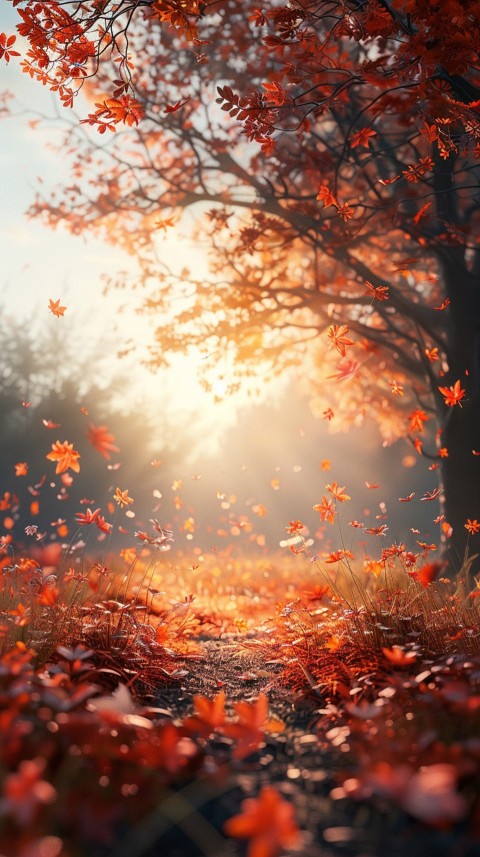 Autumn Aesthetics Vibes Fall Season Leaves and Nature Landscapes (703)