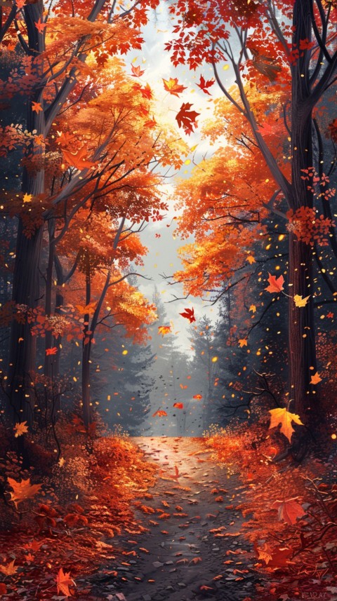 Autumn Aesthetics Vibes Fall Season Leaves and Nature Landscapes (758)