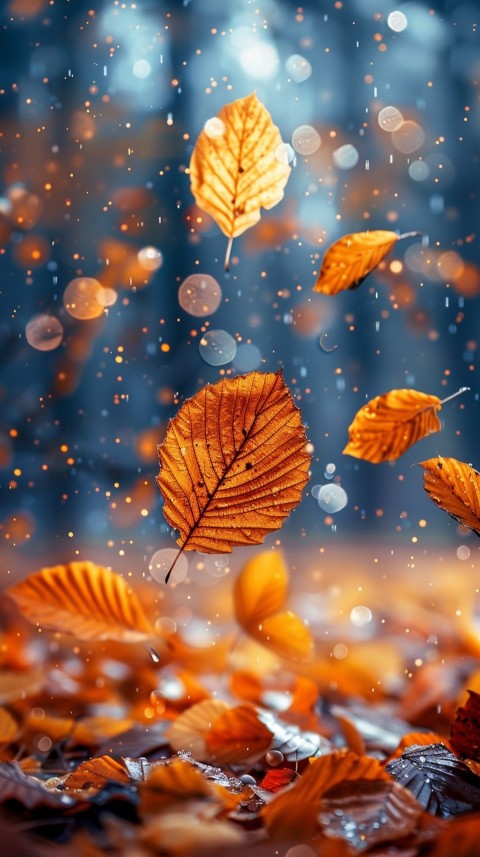 Autumn Aesthetics Vibes Fall Season Leaves and Nature Landscapes (820)