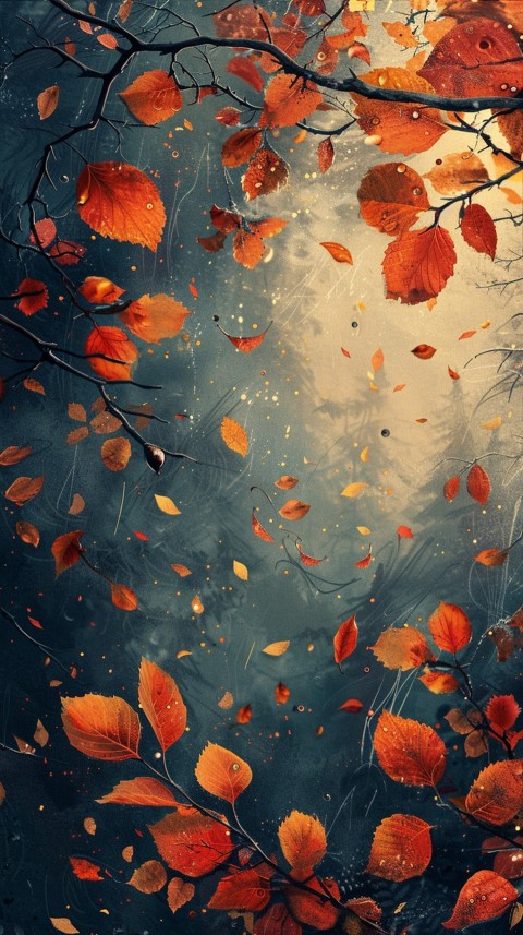 Autumn Aesthetics Vibes Fall Season Leaves and Nature Landscapes (867)