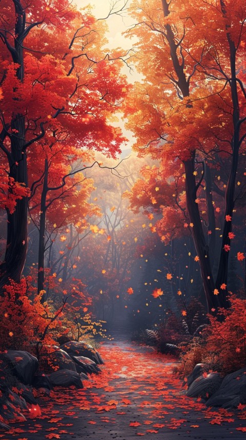 Autumn Aesthetics Vibes Fall Season Leaves and Nature Landscapes (841)