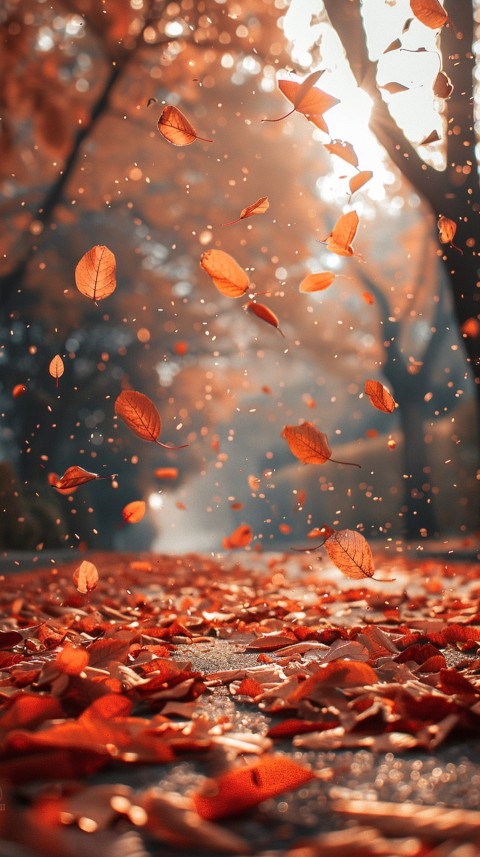 Autumn Aesthetics Vibes Fall Season Leaves and Nature Landscapes (907)