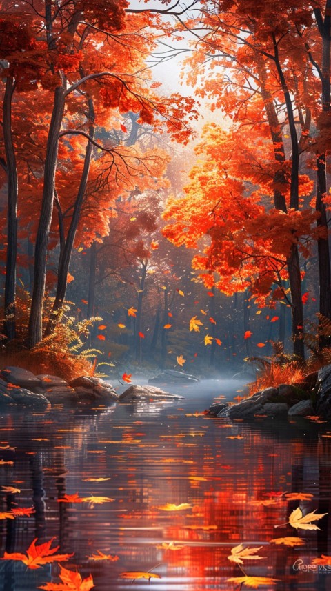 Autumn Aesthetics Vibes Fall Season Leaves and Nature Landscapes (945)