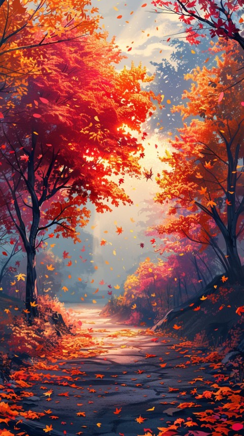 Autumn Aesthetics Vibes Fall Season Leaves and Nature Landscapes (954)