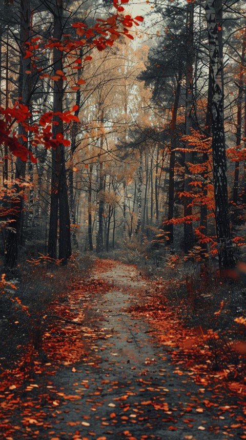 Autumn Aesthetics Vibes Fall Season Leaves and Nature Landscapes (1061)