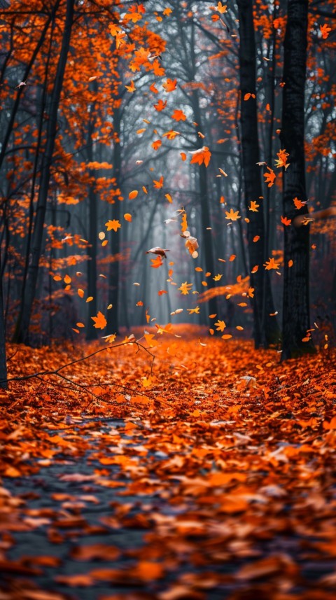 Autumn Aesthetics Vibes Fall Season Leaves and Nature Landscapes (1075)