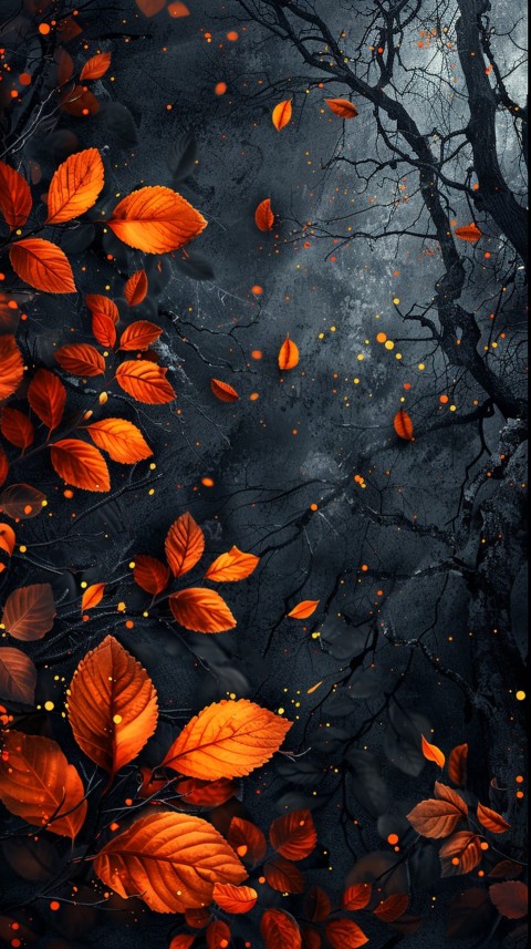 Autumn Aesthetics Vibes Fall Season Leaves and Nature Landscapes (1084)