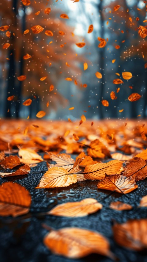 Autumn Aesthetics Vibes Fall Season Leaves and Nature Landscapes (1135)