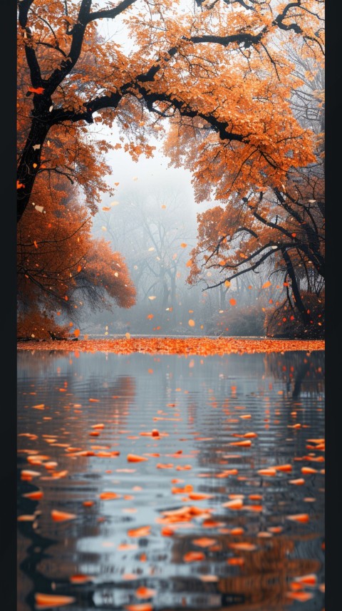 Autumn Aesthetics Vibes Fall Season Leaves and Nature Landscapes (1136)