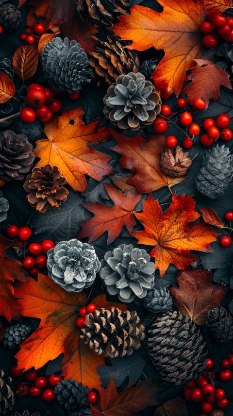 Autumn Aesthetics Vibes Fall Season Leaves and Nature Landscapes (1133)