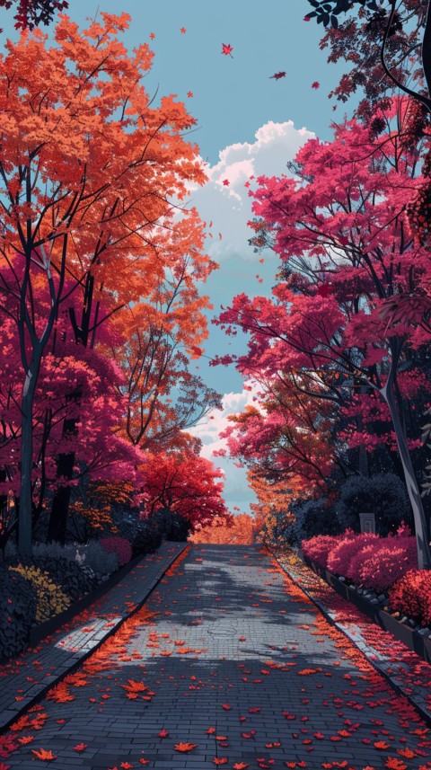 Autumn Aesthetics Vibes Fall Season Leaves and Nature Landscapes (1116)