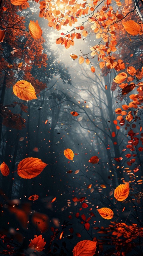 Autumn Aesthetics Vibes Fall Season Leaves and Nature Landscapes (1146)