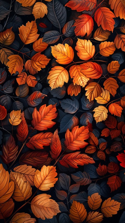 Autumn Aesthetics Vibes Fall Season Leaves and Nature Landscapes (1152)