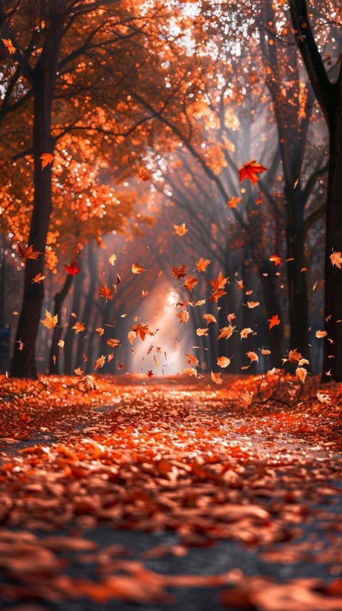 Autumn Aesthetics Vibes Fall Season Leaves and Nature Landscapes (1184)