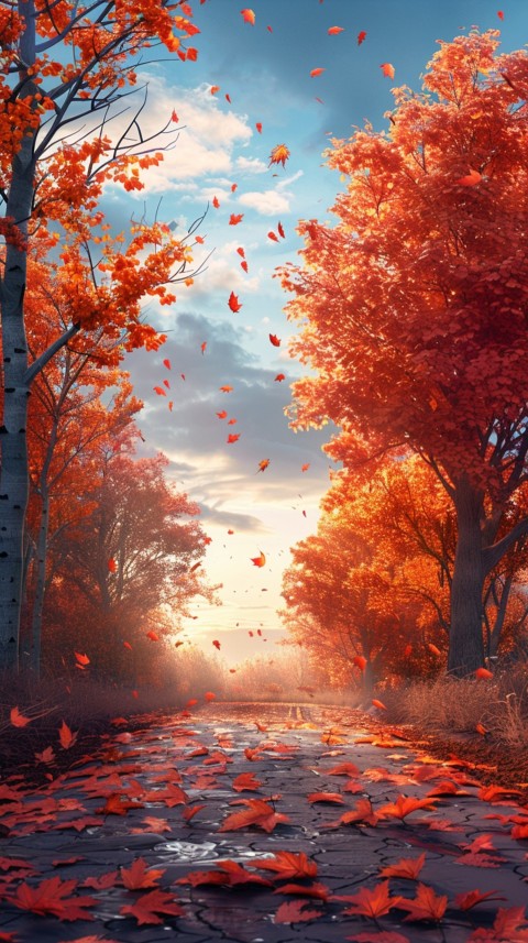 Autumn Aesthetics Vibes Fall Season Leaves and Nature Landscapes (1178)