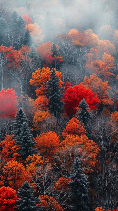 Autumn Aesthetics Vibes Fall Season Leaves and Nature Landscapes (1181)