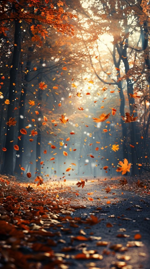 Autumn Aesthetics Vibes Fall Season Leaves and Nature Landscapes (1210)