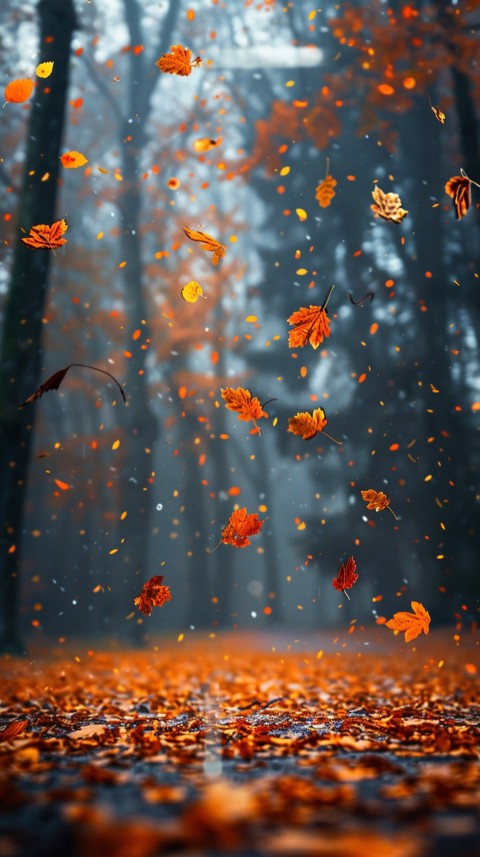 Autumn Aesthetics Vibes Fall Season Leaves and Nature Landscapes (1239)