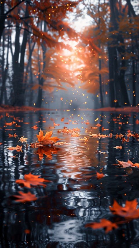 Autumn Aesthetics Vibes Fall Season Leaves and Nature Landscapes (1238)