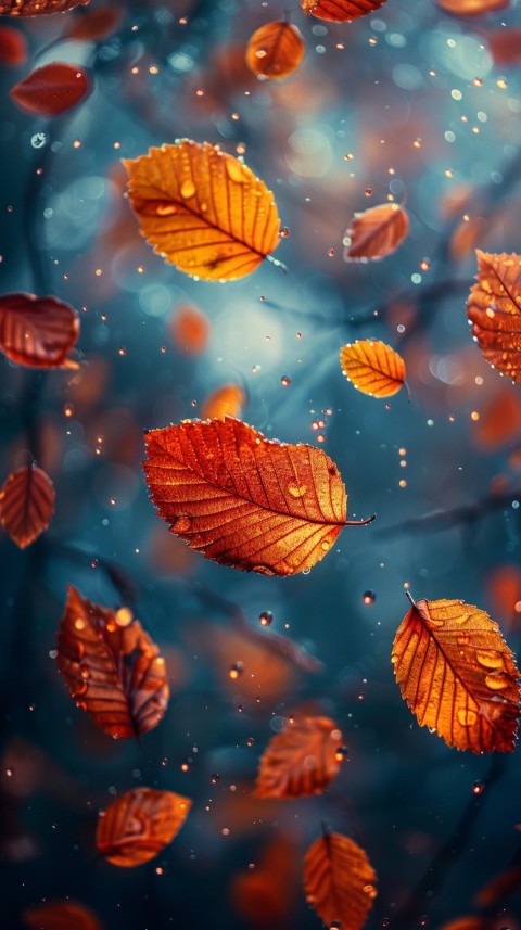 Autumn Aesthetics Vibes Fall Season Leaves and Nature Landscapes (1252)